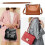 Comfortable Handbag Purse Strap PU Leather  Strap-Black 5