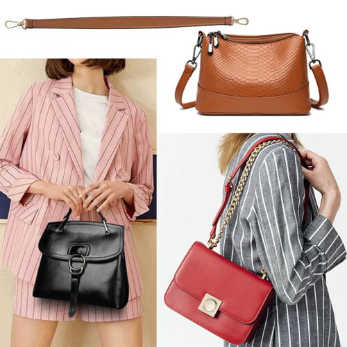Removable Short Handle Handbag Practical PU Leather-Red Wine 2