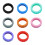 8 Pcs Silicone Luggage Wheels Protector Suitcase Wheels-Orange 2