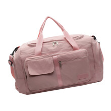 Sport Bag Large Capacity Fitness Bag Travel Bag Weekender-Pink