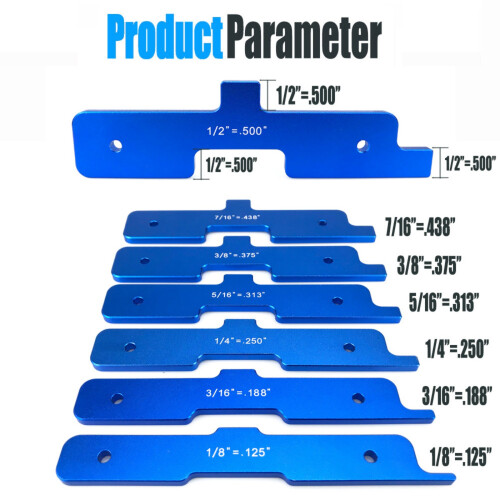 Router Table Setup Bar Set 7Pcs Setups Block Height Gauge Set 2