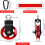 Fitness Cable Pulley Wheel 90mm Aluminum Pull Down Bar Pulley 3