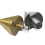 Hexagonal / Round Shank Straight Grooves Black-Hex Handle Gold 6