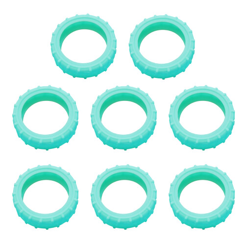 8 Pcs Suitcase Wheel Covers Luggage Wheel Protector-Green