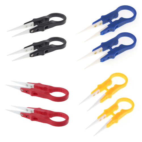 Ceramic Tweezers Heat Resistant Not Conductive Ceramic-Red 1