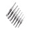 Square Hole Chisel Drill Bit Kit 7 Pieces HSS Woodworking Bits 1