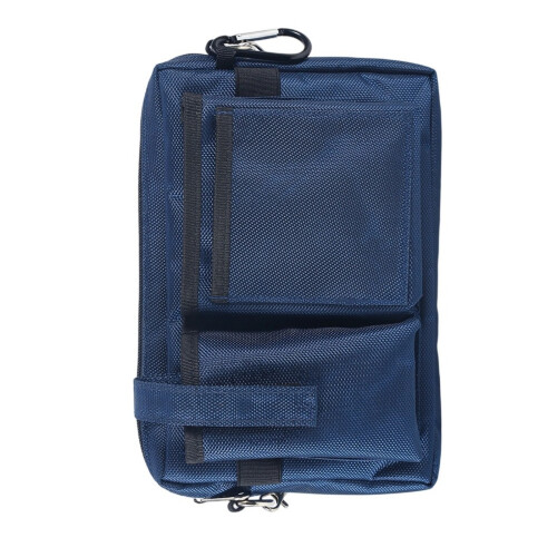 Reinforced Oxford Nurse Utility Belt Multiple Pockets For-Blue