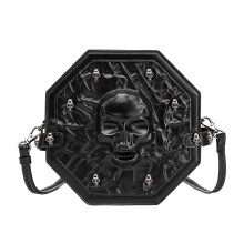Women Shoulder Bag Skull Head Crossbody Bag Retro Messenger Bag