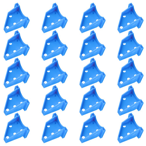 High Visibility Plastic Shims Wood Spacers for Home Decors-Blue