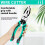 9inch Flush Cut Side Cutters Diagonal Cutting Pliers Wire Cable 5