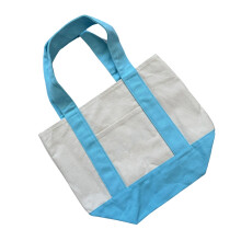 Fashion Shoulder Bag Casual Handbag All-Matching Canvas-Blue
