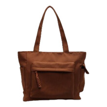 Large Capacity Shopping Bag for Women Shoulder Bag-Orange