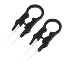 AntiStatic Ceramic Tweezers Industrial Ceramic Tweezers-Black