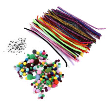 Bunte Chenille Stäbchen-Set für DIY-Kunsthandwerk, Spielzeug, Scrapbooks, 50 Stück