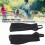 Black Flexible Mesh Equestrian Half Chaps for Children, Size CL 5