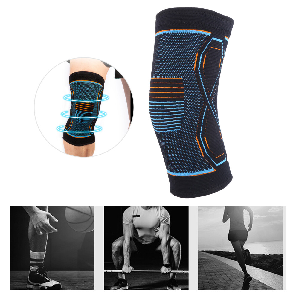 Professional Nylon Knee Compression Sleeve for Running & Sports, XL