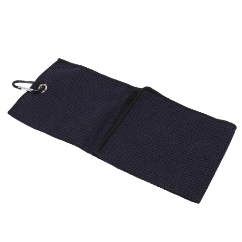 Versatile Golf Accessory, Microfiber Golf Towels With Tri-fold Waffle Pattern, Ideal For Golf Enthusiasts Seeking Performance And Style On The Course 2