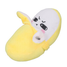 Flauto musicale a forma di banana portatile, giocattolo di peluche multigiocatore, sicuro in morbido peluche