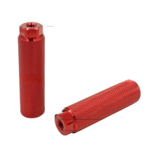 Bike Pegs 2pcs Bike Pegs, Aluminum Lead Footrests, Mountain Bike BikeRear Stands Bicycle Pedals Accessories for Bike Red2pcs