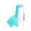 USB wiederaufladbare Dinosaurier-Nachtlampe mit-Grün 4