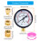 Professionelles Manometer mit 3 Adaptern für unterschiedliche 3