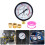 Professionelles Manometer mit 3 Adaptern für unterschiedliche 2