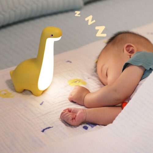 USB wiederaufladbare Dinosaurier-Nachtlampe mit-Grün 2