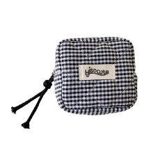 Kosmetiktasche, Lippenstifttasche, kleine Make-up-Tasche-Schwarz