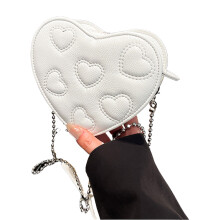 Umhängetasche, Abendtasche, modische Handtasche,-Weiß