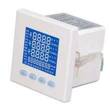 Méadar Fuinnimh Aonchéime Méadar Cumhachta Digiteach Méadar Fuinnimh Ilmhéadair 6in1 Monatóir Úsáide Leictreachais Taispeántas LCD le