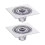 Passoire de sol en acier inoxydable,-argent brillant 1