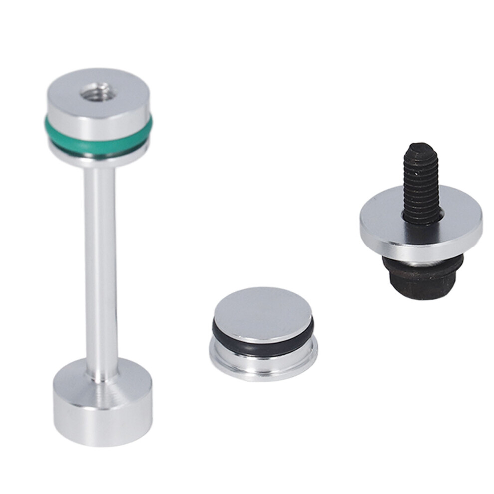 Cnc Oil Diverter Barbell Plug Set For Ls1 Ls2 Ls3 Engines 4071372875240