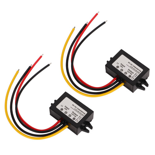Módulo convertidor impermeable de coche de 24 V a 12 V 5 A 60 W con protección múltiple. 1