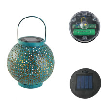 Luminária de mesa de metal com LED brilhante para exteriores, com design moderno na base e resistência às intempéries, ideal para decorar seu