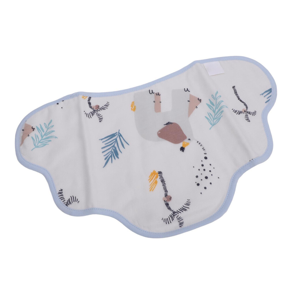 Baby Drool Bib Breathable Cotton 40x25cm Soft Absorbent Burp Rag