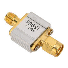 24K Gold Plated SAW Bandpass Filter for GLONASS GPS BeiDou Antennas