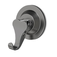 Stable Suction Cup Hook for Storage Not Drill Installation-grey