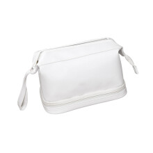 Double-layer Makeup Bag 25x16x15cm CreamYellow Cap.