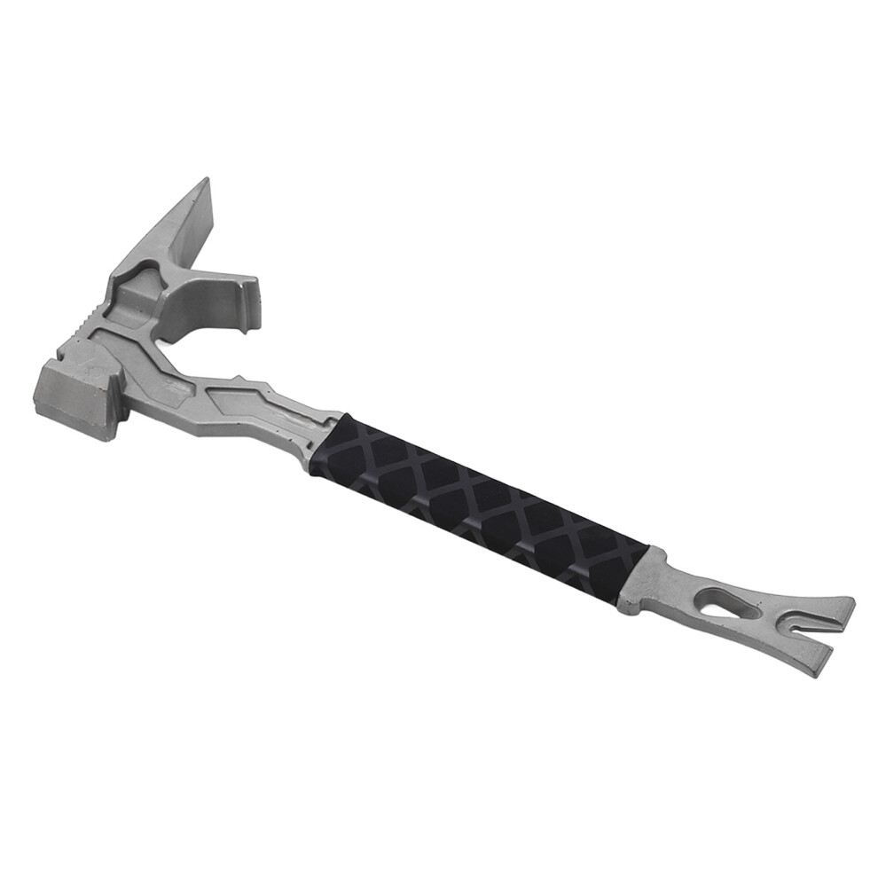 Multi Purpose Demolition Hammer With Nail Puller Chisel Pry Bar Manganese Steel 7891372879263