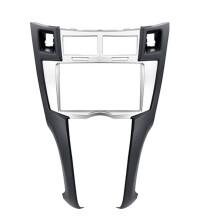 2 Din Car Radio Fascia för Yaris Vitz Platz 2005-2011 Dash Kit MP5 Stereo DVD Adapter Panelram