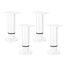Set of 4 Adjustable Furniture Support Legs-25 to 42cm