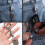 Titanium Quick Release Swivel Keychain, Pull Apart Detachable Keychain Heavy Duty Car Key Holder 2Pcs 9