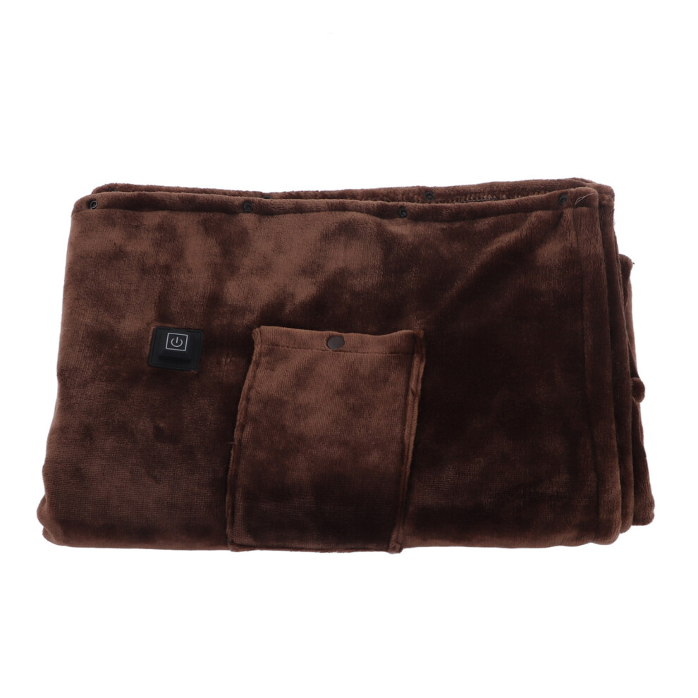 Electric Heated Blanket Small 5V 160x80cm Flannel Throw, 3 Gear
