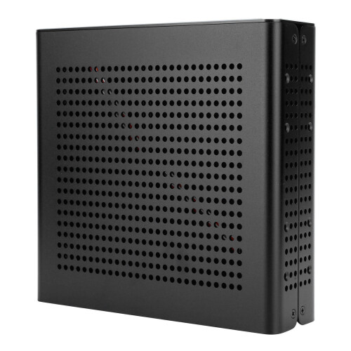 Κομψή ασημένια θήκη Mini ITX, η πλήρως αλουμινένια κατασκευή εξασφαλίζει βέλτιστη 2