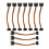 10er-Pack SATA-Kabel, 15-polig, 90-Grad-Stecker 6