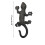 6.69In Coat Hook Lizard with Design Metal Wall Mount Hook for 2