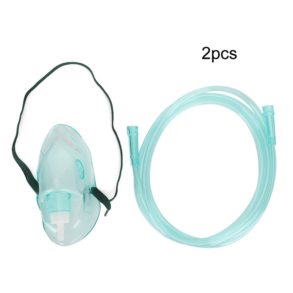 Safe Oxygen Tubing, Medical Grade Materials For Reliable High Flow, Swivel Design Connector Promotes Flexibility, 2PCS