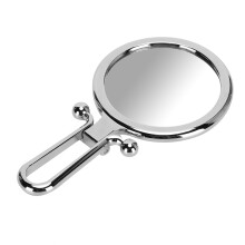 Compact beautyaccessoire, onmisbaar item: vergrootspiegel met verstelbare handgreep, draagbare spiegel met verbeterde precisie voor vrouwen,