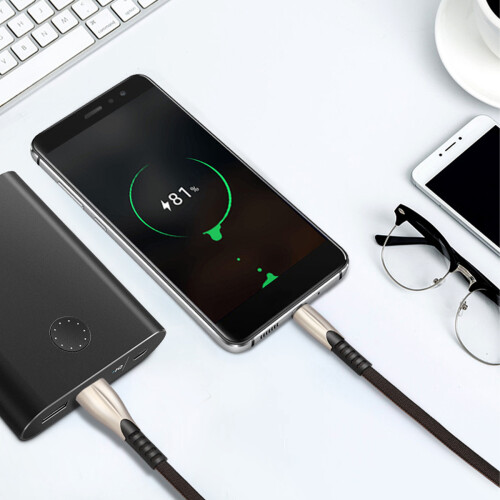 PowerUp2.0: Καλώδιο γρήγορης φόρτισης και συγχρονισμού με αστραπή, φόρτιση USB τύπου C3A 1