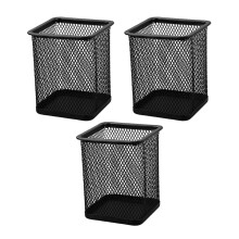 Suport elegant pentru creioane, aspect industrial, pentru organizator de birou, suficient de mare pentru a depozita mai multe articole, cu design din